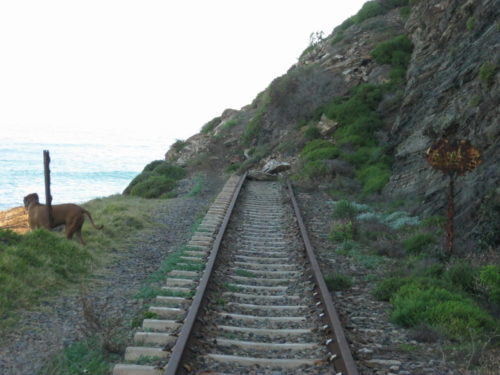 Kaaiman Pass verschüttete Schienen